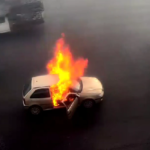 Quema de comercios y autos en Guanajuato y Jalisco fue por detención de líderes criminales: AMLO