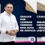 Gracias por escuchar, ahora es momento de elegir el cambio: Enrique Palacios cierra campaña rumbo a la elección del Poder Judicial